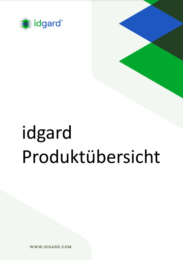 idgard Produktübersicht Cover